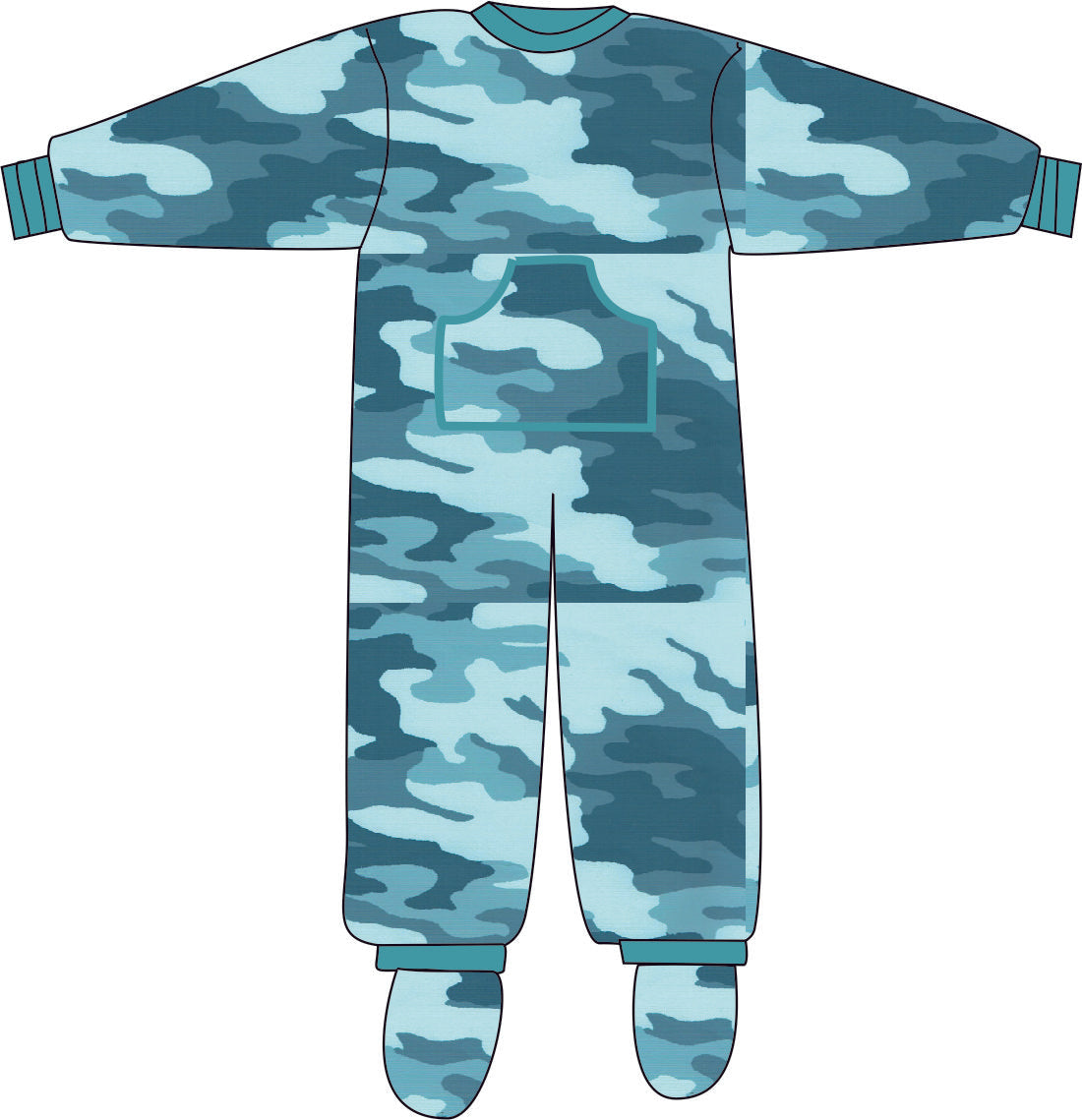R212 Children Onesie Pyjama