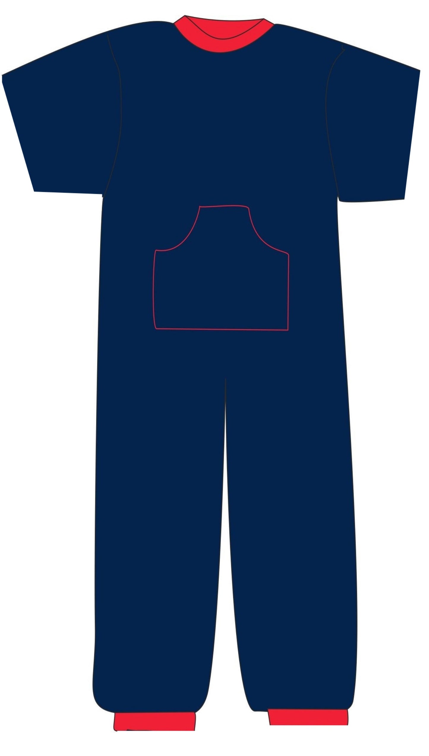 R213 Children Onesie S/S Pyjama