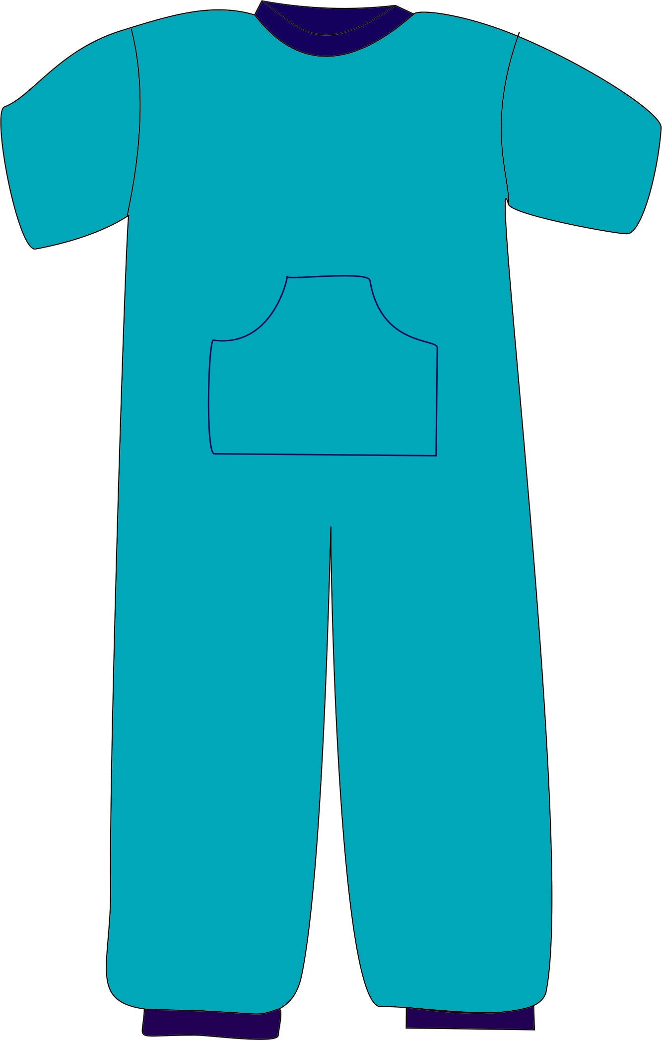 R213C Adult 100% Cotton S/S Pjs