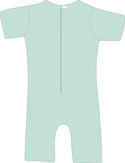 R103C Adult 100% Cotton S/S Summer Pjs