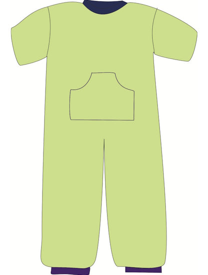 R213C Adult 100% Cotton S/S Pjs
