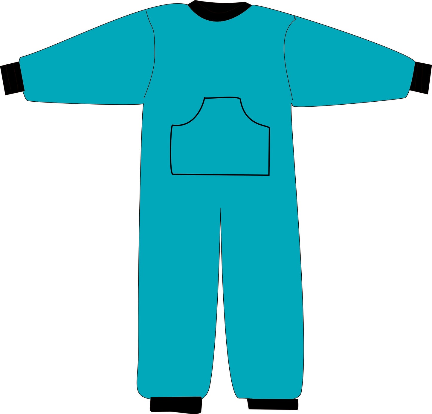 R212C Adult 100% Cotton Back ZIp Pjs