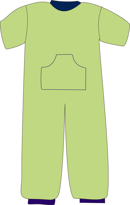 R213C Adult 100% Cotton S/S Pjs