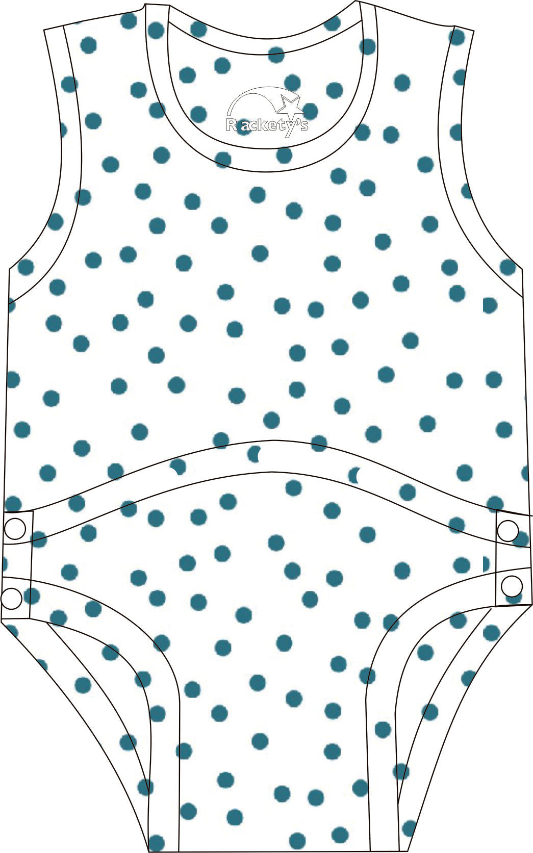 R073C Children 100% Cotton Joey's with Peg tube acces