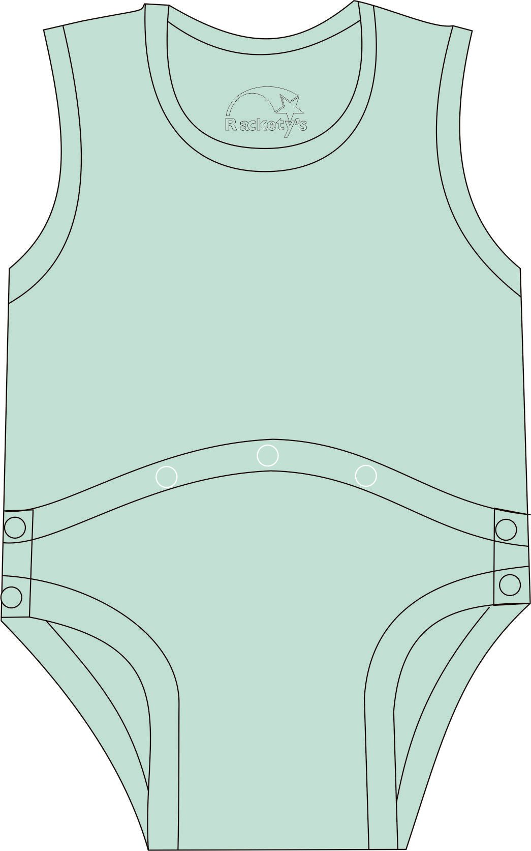 R073C Children 100% Cotton Joey's with Peg tube acces
