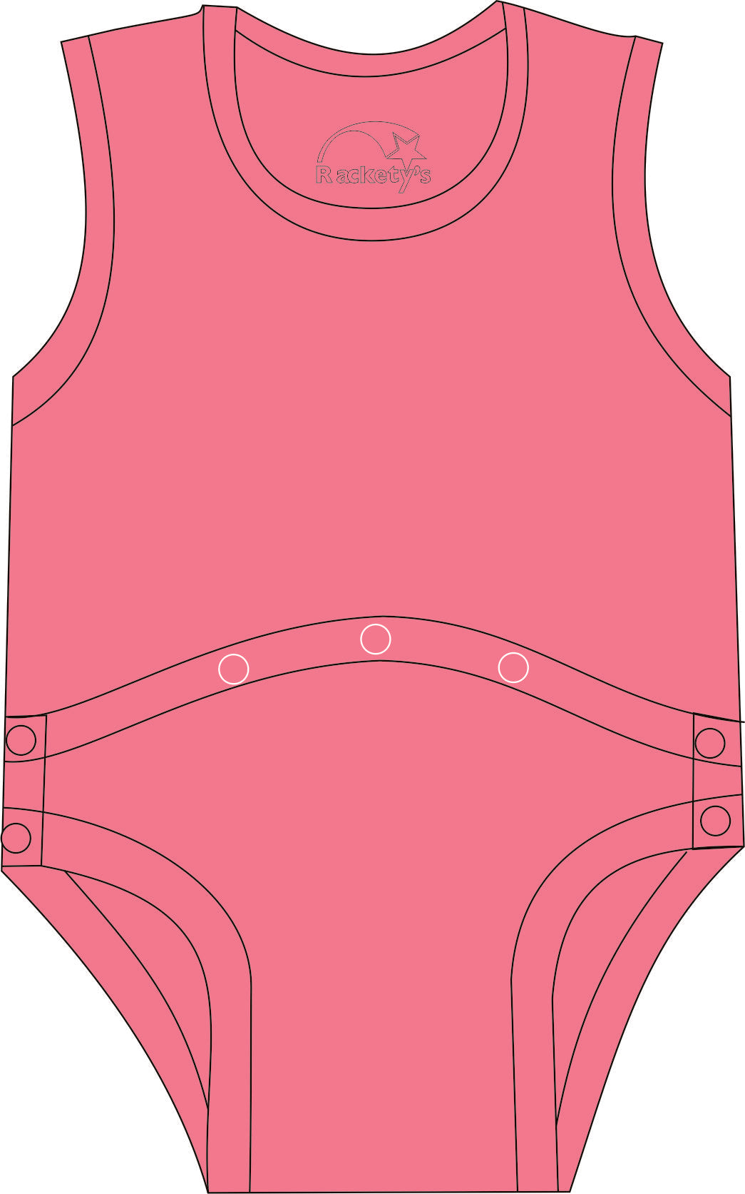 R073C Children 100% Cotton Joey's with Peg tube acces