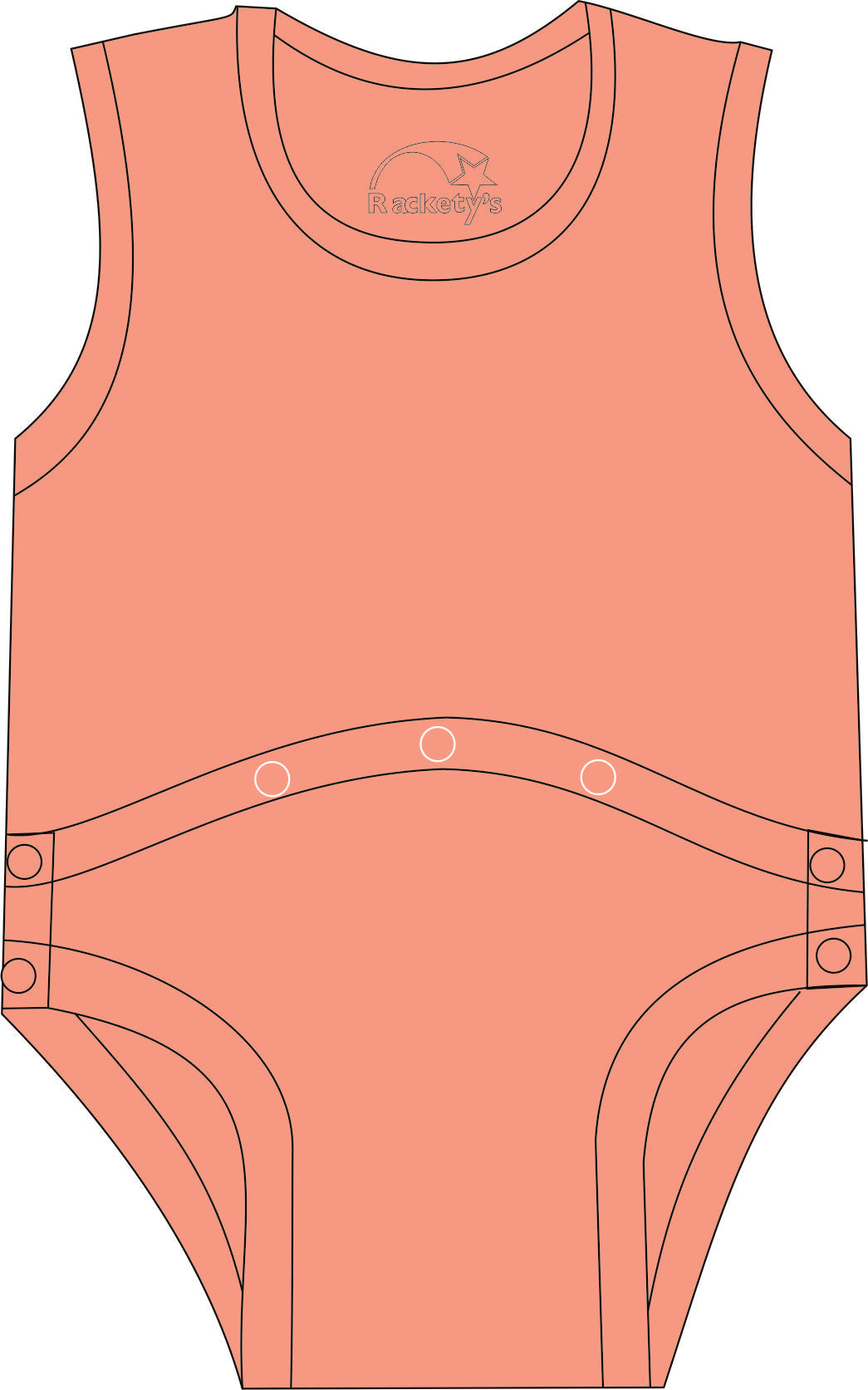 R073C Children 100% Cotton Joey's with Peg tube acces